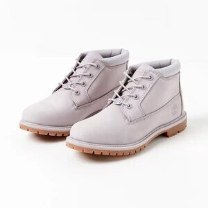 Timberland Nellie Monochrome Chukka Boot Lilac Waterproof Size 7